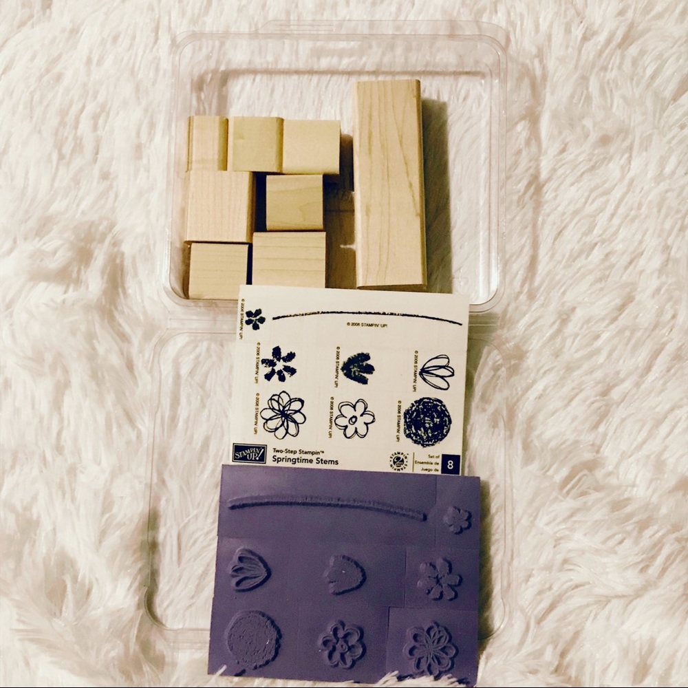 Stampin’ Up! Springtime Stems 2006, New Unmounted